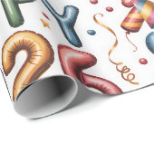 Wrapping Paper-New Year 2026 Geschenkpapier (Rolleneckpunkt)