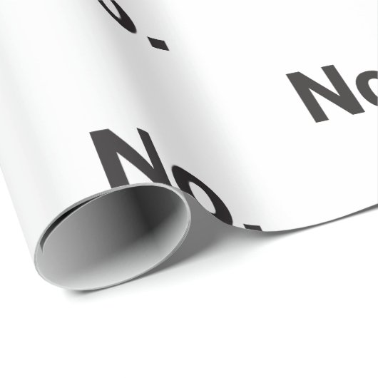 Wrapping Paper: No. Geschenkpapier (Rolleneckpunkt)