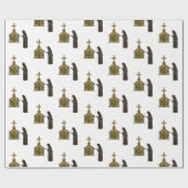 Wrapping Paper Nun Geschenkpapier (Flach)