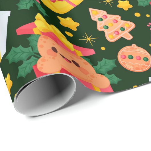 Wrapping Paper PAPEL DE REGALO NAVIDEÑO Geschenkpapier (Rolleneckpunkt)