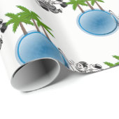 Wrapping Paper Poolman Geschenkpapier (Rolleneckpunkt)