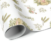 Wrapping Paper - Rabbits Pattern Geschenkpapier (Rolleneckpunkt)