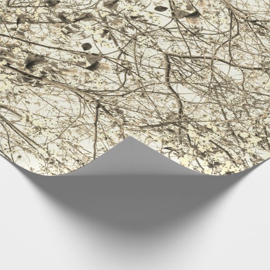 Wrapping Paper Roll Cherry Blossom Design 4 Geschenkpapier (Ecke)