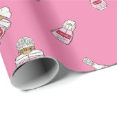 Wrapping Paper Roll, Love, Perfume Bottles Geschenkpapier (Rolleneckpunkt)