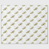 Wrapping Paper Roll White Geschenkpapier (Flach)