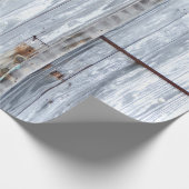 Wrapping Paper Roll White Wash Holz Barn Door 60lb Geschenkpapier (Ecke)