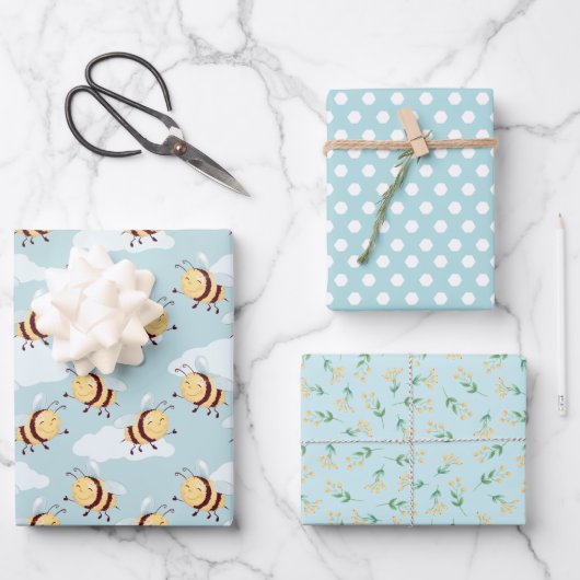 Wrapping Paper S. Geschenkpapier Set (Vorderseite)