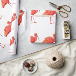 Wrapping Paper - Scarlet Ibis Geschenkpapier