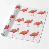 Wrapping Paper - Scarlet Ibis Geschenkpapier (Ungerollt)