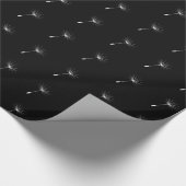 Wrapping Paper schwarz/weiß Geschenkpapier (Ecke)