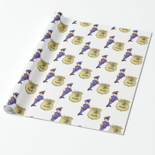 Wrapping Paper Security Guard Geschenkpapier