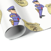 Wrapping Paper Security Guard Geschenkpapier (Rolleneckpunkt)