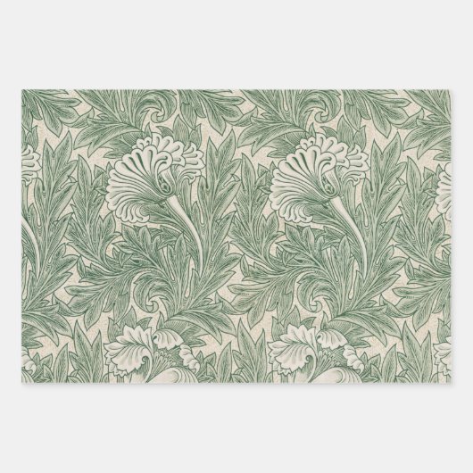Wrapping Paper Set 3 William Morris Geschenkpapier Set (Vorderseite)