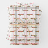 Wrapping Paper Set - Chinook Lachs Geschenkpapier Set (Beispiel)