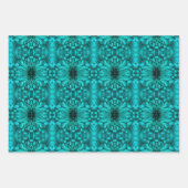 Wrapping Paper Set - Chrysanthemum Kaleidoscopics Geschenkpapier Set (Vorderseite)