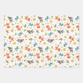 Wrapping Paper Set für Holzbauelemente Geschenkpapier Set (Vorderseite 2)