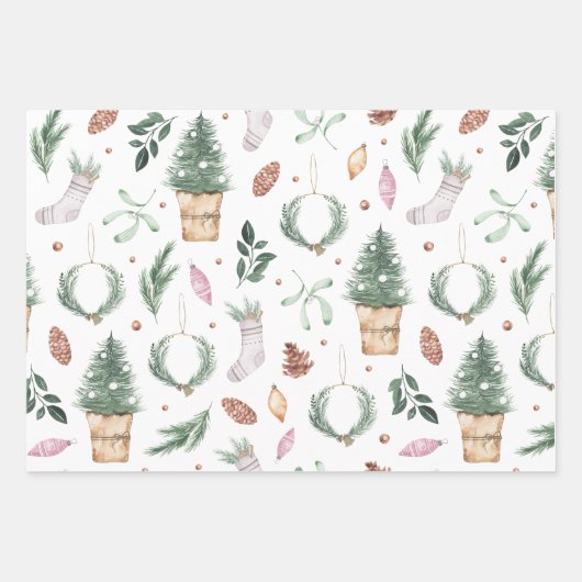 Wrapping Paper Set Geschenkpapier Set (Vorderseite)