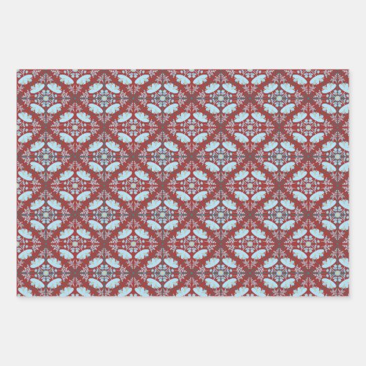 wrapping paper set geschenkpapier set (Vorderseite 3)