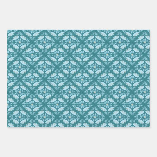 wrapping paper set geschenkpapier set (Vorderseite)