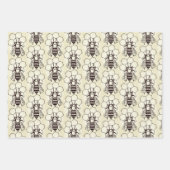 Wrapping Paper Set - Graphic Bees Geschenkpapier Set (Vorderseite 2)