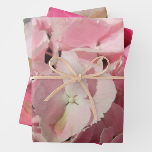 Wrapping Paper Set - Hydrangea Collection I Geschenkpapier Set (Beispiel)