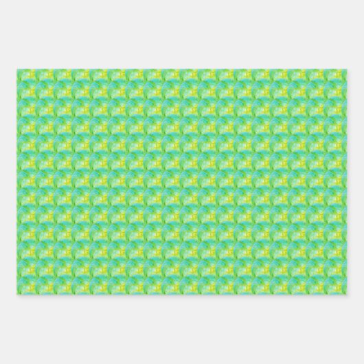 Wrapping Paper Set - Jumbled Marbles Geschenkpapier Set (Vorderseite 3)