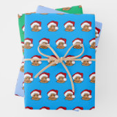 Wrapping Paper Set of 3 Sheets Geschenkpapier Set (Beispiel)