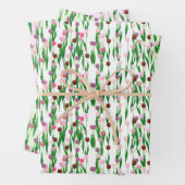 Wrapping Paper Set - Terrafic Tulips Geschenkpapier Set (Beispiel)