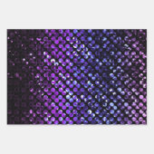Wrapping Paper Sheet Set Crystal Bling Strass Geschenkpapier Set (Vorderseite 3)