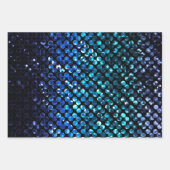 Wrapping Paper Sheet Set Crystal Bling Strass Geschenkpapier Set (Vorderseite)