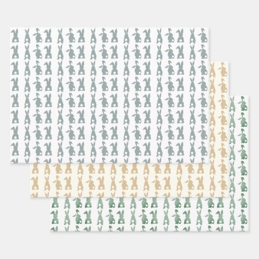 Wrapping Paper Sheet Set - White Fluffy Schwanz Geschenkpapier Set (Set)