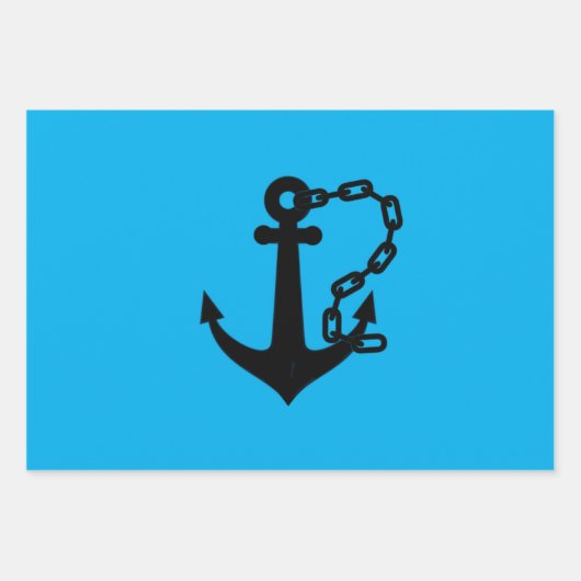  Wrapping Paper Sheets Anchor Geschenkpapier Set (Vorderseite 2)