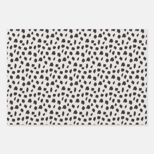 Wrapping Paper Sheets - Animal Print Pattern Geschenkpapier Set (Vorderseite 3)