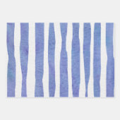 Wrapping Paper Sheets - Blue Patterns Geschenkpapier Set (Vorderseite)