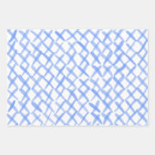 Wrapping Paper Sheets - Blue Patterns Geschenkpapier Set (Vorderseite 3)