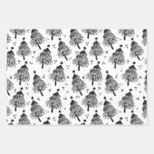 Wrapping Paper Sheets - Christmas Patterns Geschenkpapier Set (Vorderseite 2)