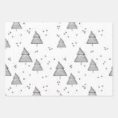 Wrapping Paper Sheets - Christmas Patterns Geschenkpapier Set (Vorderseite)