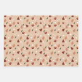 Wrapping Paper Sheets - Christmas Patterns Geschenkpapier Set (Vorderseite 2)