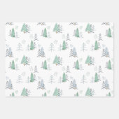 Wrapping Paper Sheets - Christmas Patterns Geschenkpapier Set (Vorderseite 3)
