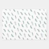 Wrapping Paper Sheets - Christmas Patterns Geschenkpapier Set (Vorderseite 2)