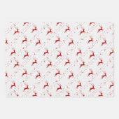 Wrapping Paper Sheets - Christmas Patterns Geschenkpapier Set (Vorderseite)