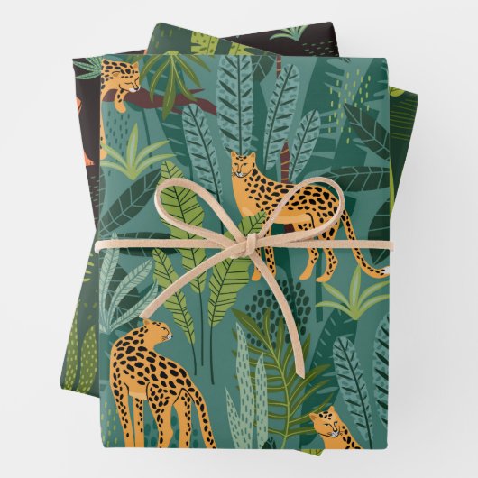 Wrapping Paper Sheets der Wildlife Series Geschenkpapier Set (Beispiel)