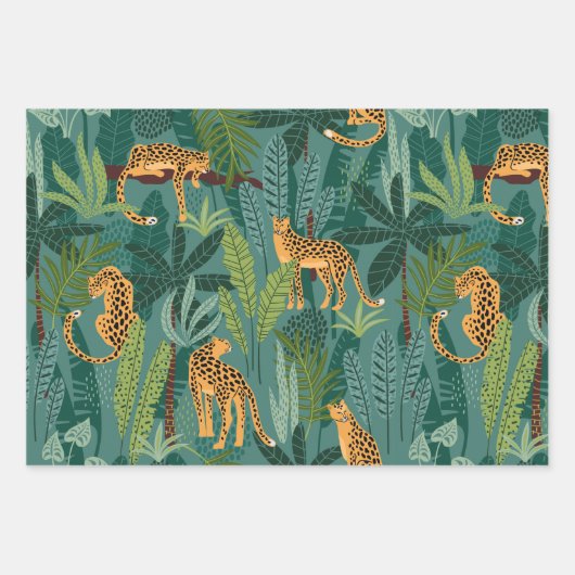 Wrapping Paper Sheets der Wildlife Series Geschenkpapier Set (Vorderseite)