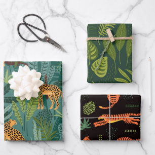 Wrapping Paper Sheets der Wildlife Series Geschenkpapier Set