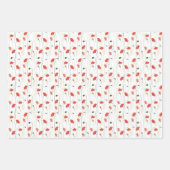Wrapping Paper Sheets - Floral Pattern Geschenkpapier Set (Vorderseite 2)