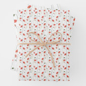 Wrapping Paper Sheets - Floral Pattern Geschenkpapier Set (Beispiel)