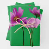 Wrapping Paper Sheets Flower Geschenkpapier Set (Beispiel)