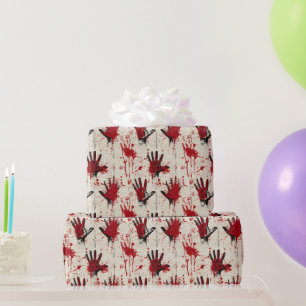 Wrapping Paper Sheets für echte Crime Horror Geschenkpapier