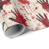 Wrapping Paper Sheets für echte Crime Horror Geschenkpapier (Rolleneckpunkt)