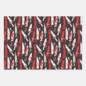 Wrapping Paper Sheets für echte Crime Horror Geschenkpapier Set (Vorderseite 3)
